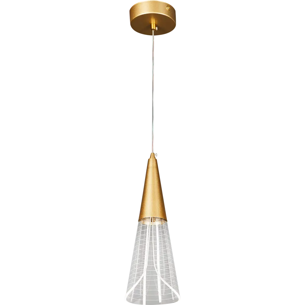 Светодиодный подвес Natali Kovaltseva Triangle 7 Вт регулируемый белый свет 88663953 STLM-2105060  - Вид №3