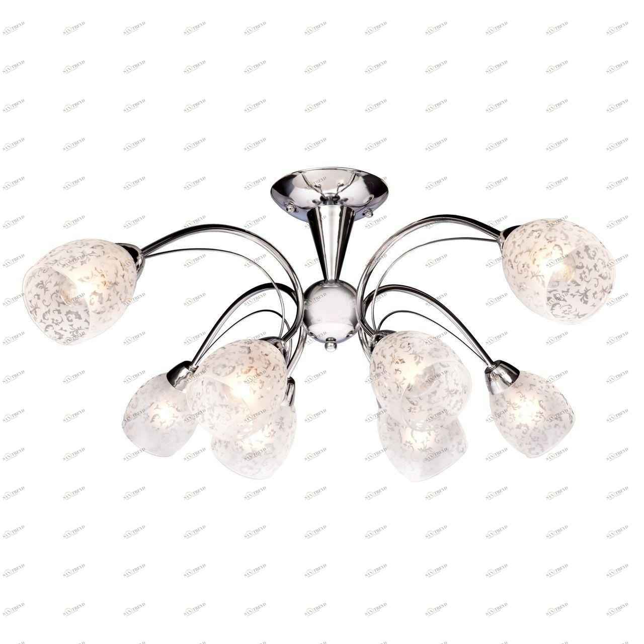 Потолочная люстра Silver Light Eseniya 127.54.8 SILVER LIGHT ESENIYA 183362 Белый 