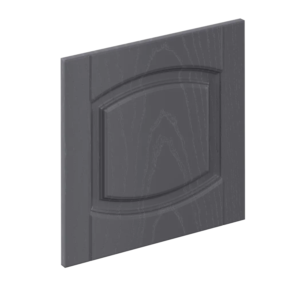 Фасад для кухонного ящика Петергоф грей 39.7x38.1 см Delinia ID МДФ цвет графит STLM-2067637