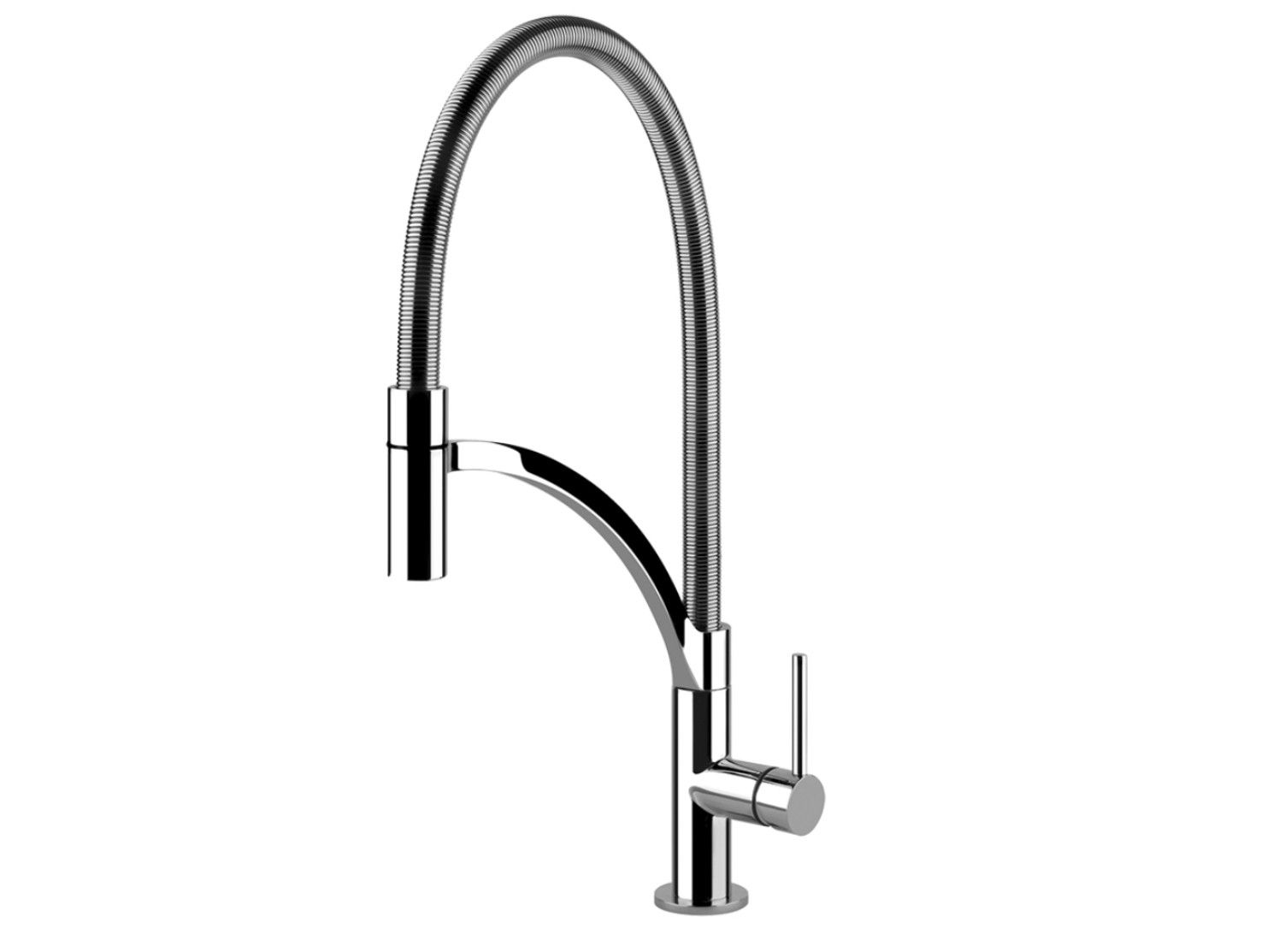 Смеситель для кухни из латуни с ручным душем Gessi HELIUM HT ARCH-00142274 - Вид №1