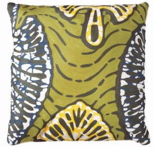 Toulemonde Bochart Подушка из шерсти с квадратным мотивом Cuscini