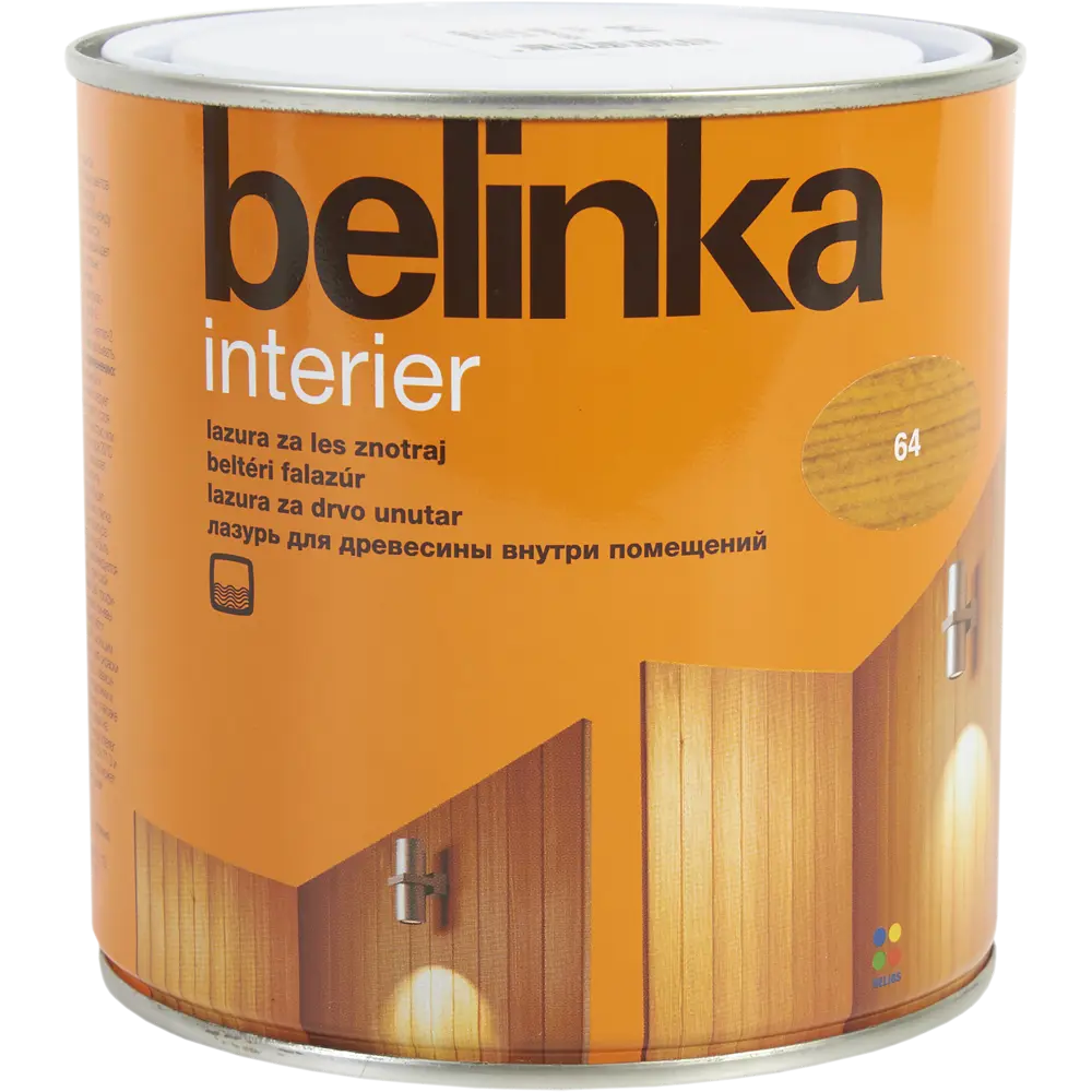 Пропитка Belinka Interier 0.75 л цвет горчично желтый STLM-2164124