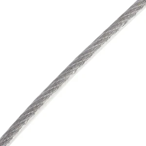 Трос стальной в оболочке PVC 2/3 мм 25 м, цвет цинк 15956195 STLM-2157927
