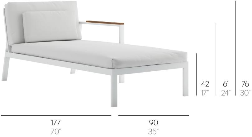 GANDIABLASCO Модульный диван Timeless sun-id-1431273 - Вид №4