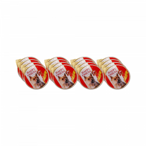 ПР0022162*16 Корм для собак Паштет мясное ассорти конс.125г (упаковка - 16 шт) HAPPY FRIEND