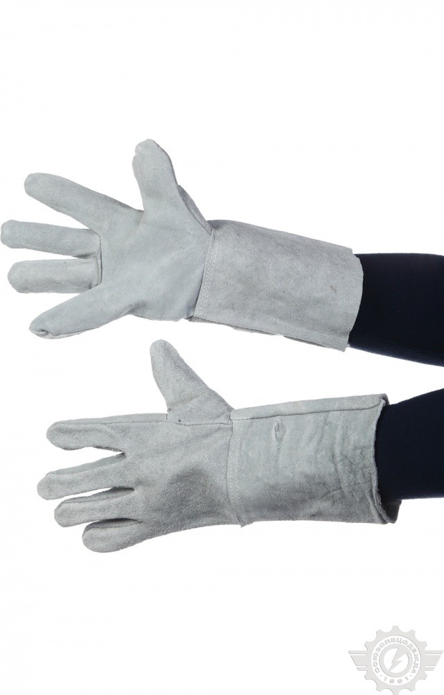 5031488 Краги из спилка серые  Средства защиты рук  размер Спецодежда 