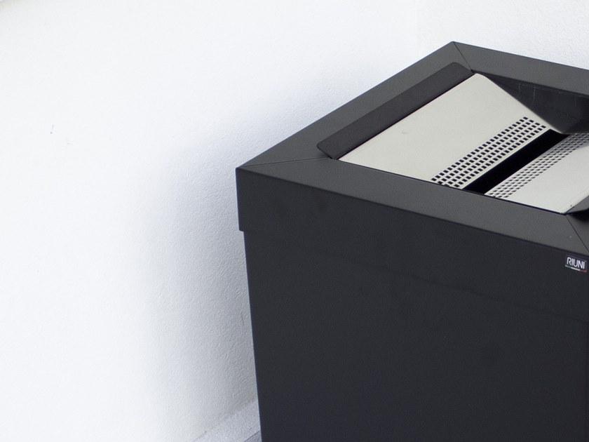 Riuni Стальная пепельница для общественных мест sun-id-1448250 - Вид №2