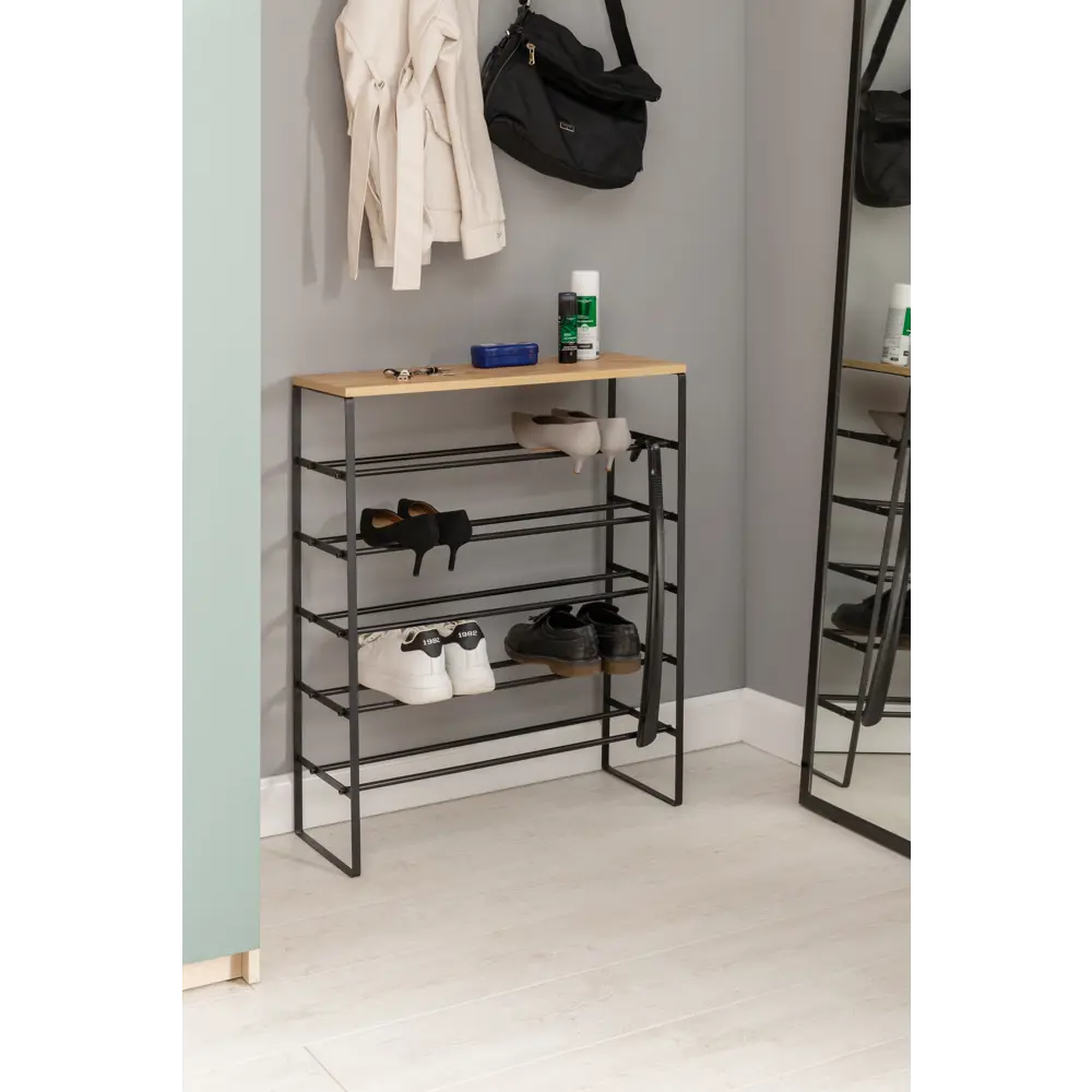 Santreyd Otto - металлическая обувница на 6 полок для современной прихожей 83728497 Отто STLM-0043869 - Вид №3