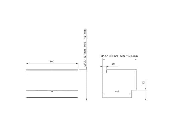 Модульная система для ванной комнаты из нержавеющей стали и мрамора CEADESIGN счеты ARCH-00045847 - Вид №3