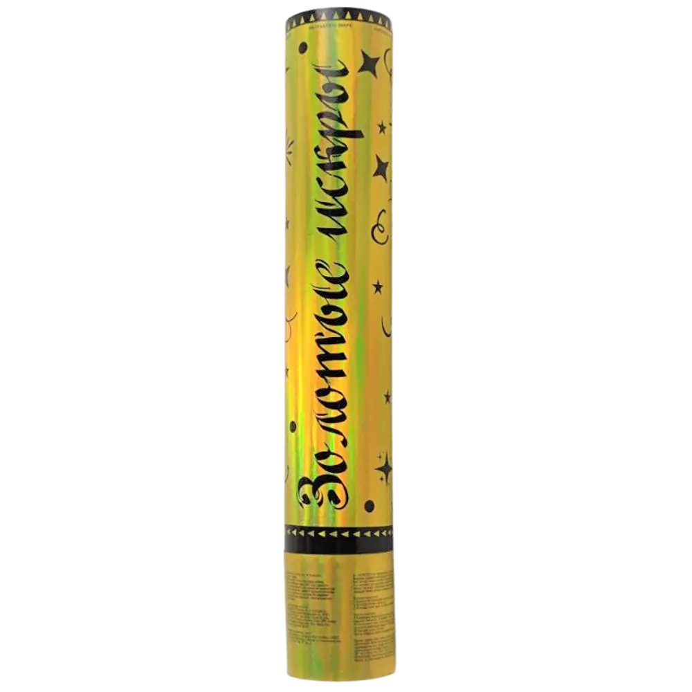 Пневмохлопушка Золотые искры 30 см Santreyd STLM-2069526