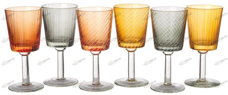 Pols Potten Набор стеклянных фужеров  140-230-133 