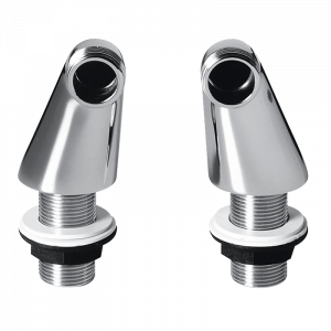 094300 PREMIUM Изогнутый комплект локтя эксцентрика ванны Хром GRB MIXERS