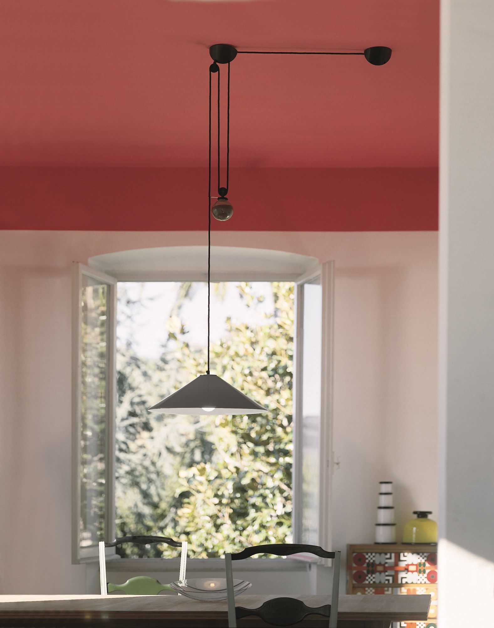 Металлический галогенный подвесной светильник In Stock Artemide ARCH-00027809 - Вид №1