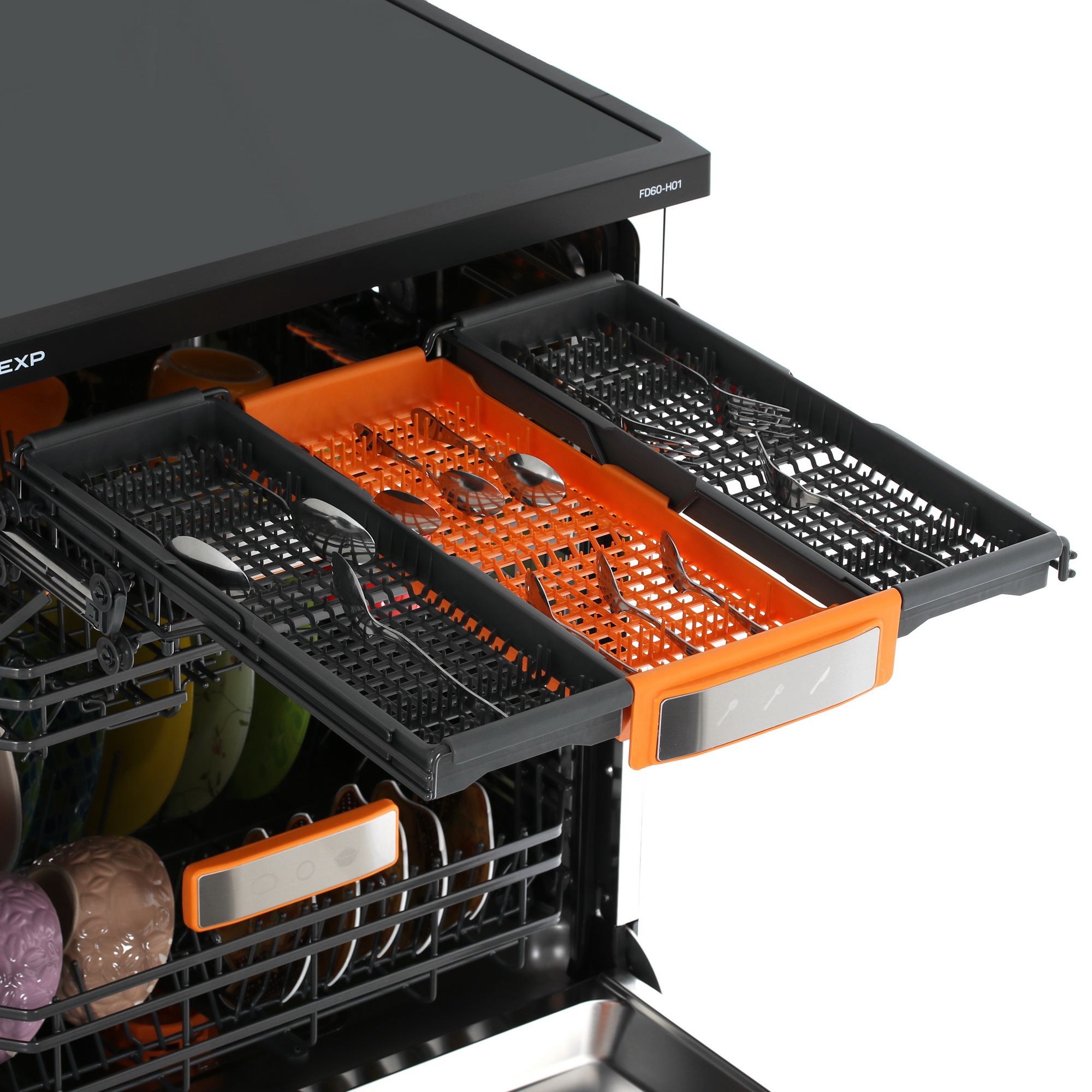 9145930 Посудомоечная машина DEXP FD60-H01 черный STDN-0028105 - Вид №11