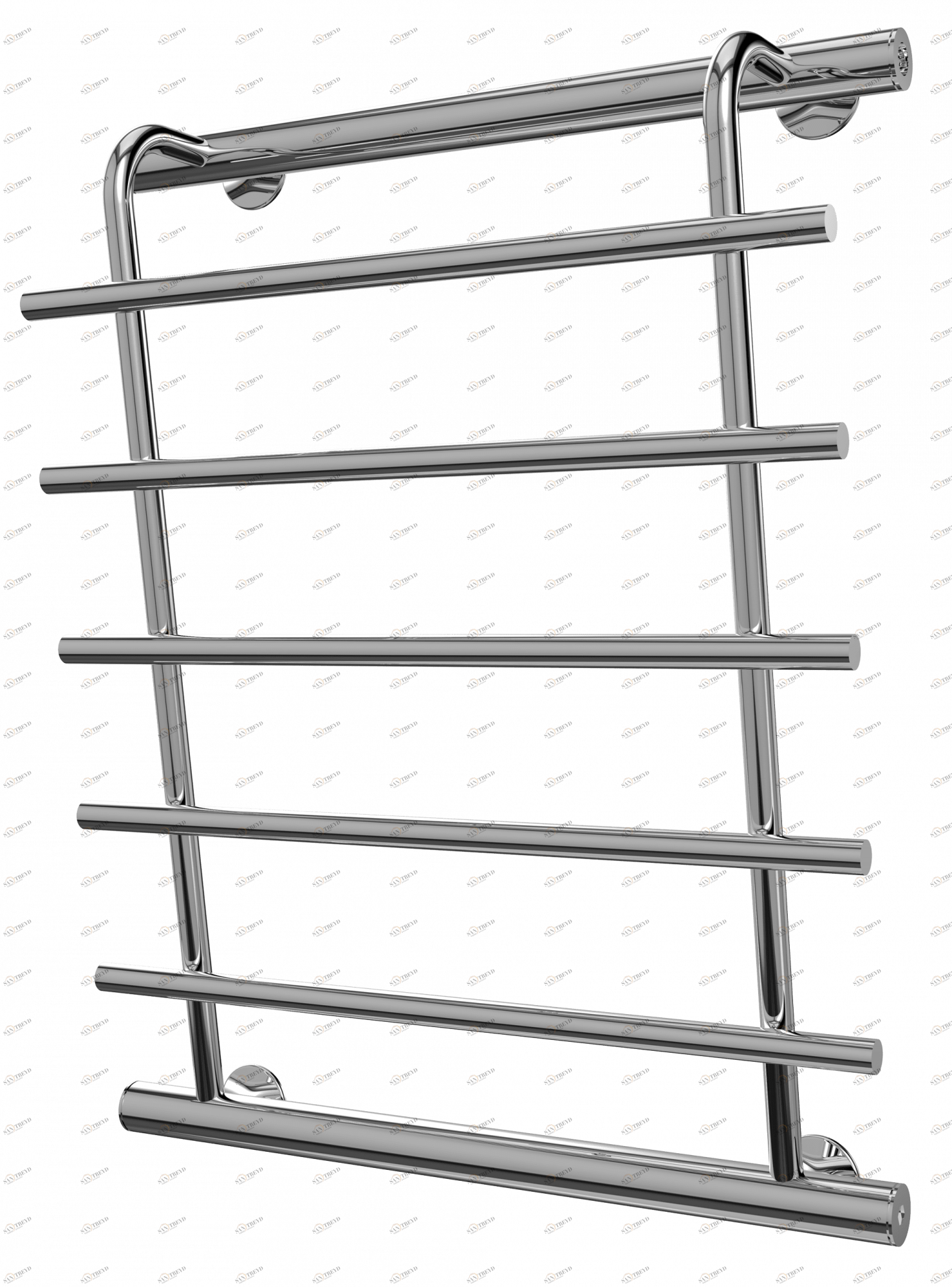 4620768885570 ЭКОНОМ Каскад П5 600х500 Полотенцесушитель TERMINUS Нержавеющая сталь