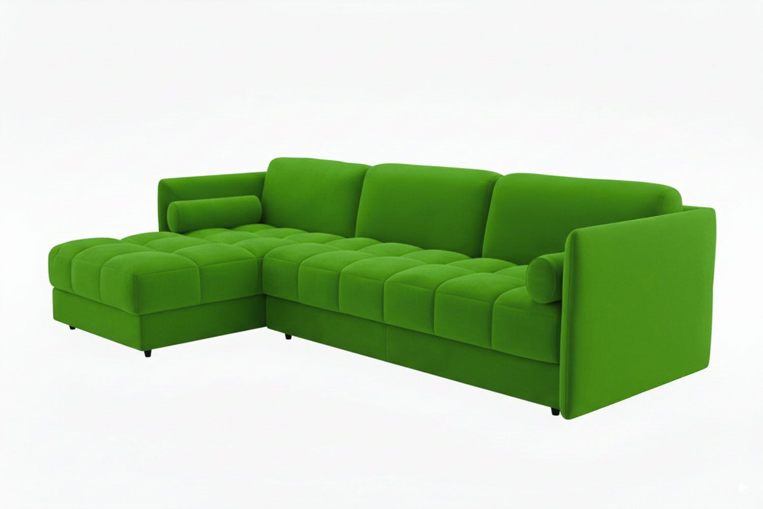 Бархатный диван с полуостровом Moanne VINCULO ARCH-00038034 - Вид №8