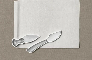 Society Limonta Прямоугольный поднос из фарфора Buto