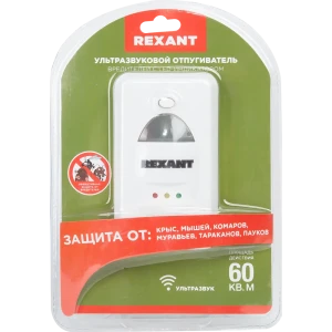 Ультразвуковой отпугиватель вредителей Rexant 71-0018 89882671 STLM-2105198