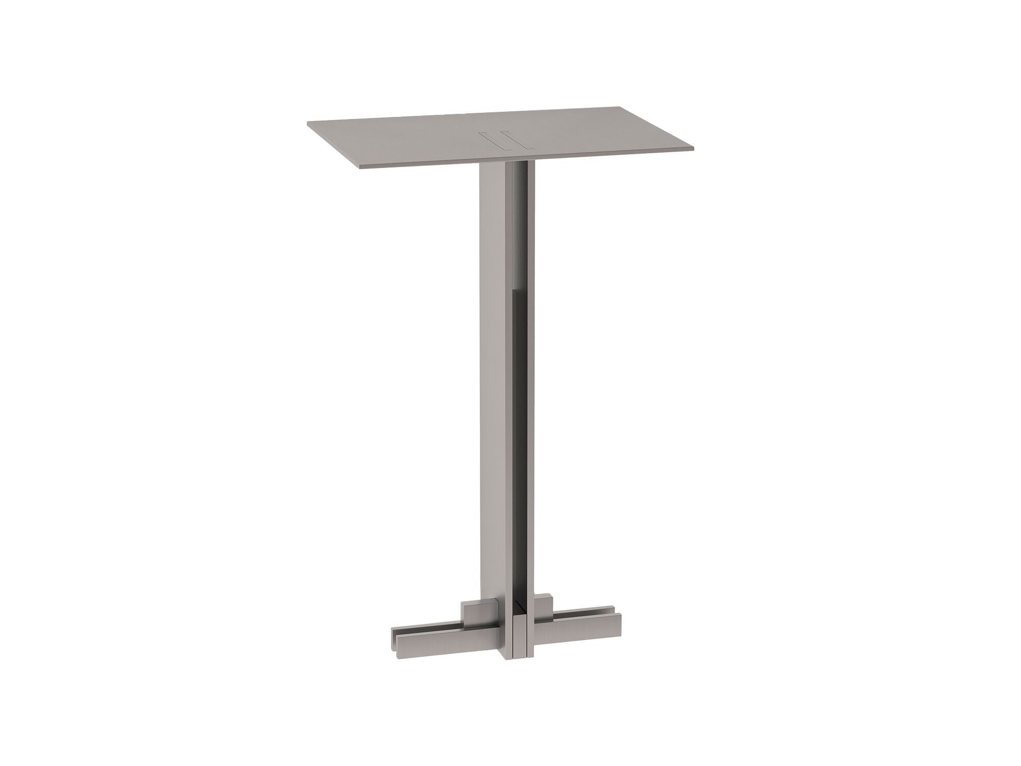 Прямоугольный металлический журнальный столик YET. Design Studio APEX ARCH-00041776