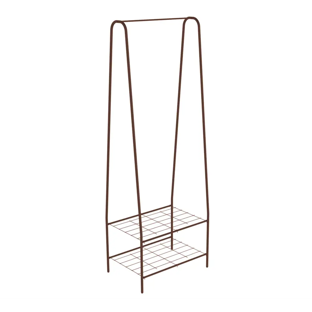 Вешалка напольная Sheffilton SHT-WR18  59x170x40 см металл цвет оранжевый 83099370 STLM-2098630 Santreyd  - Вид №2