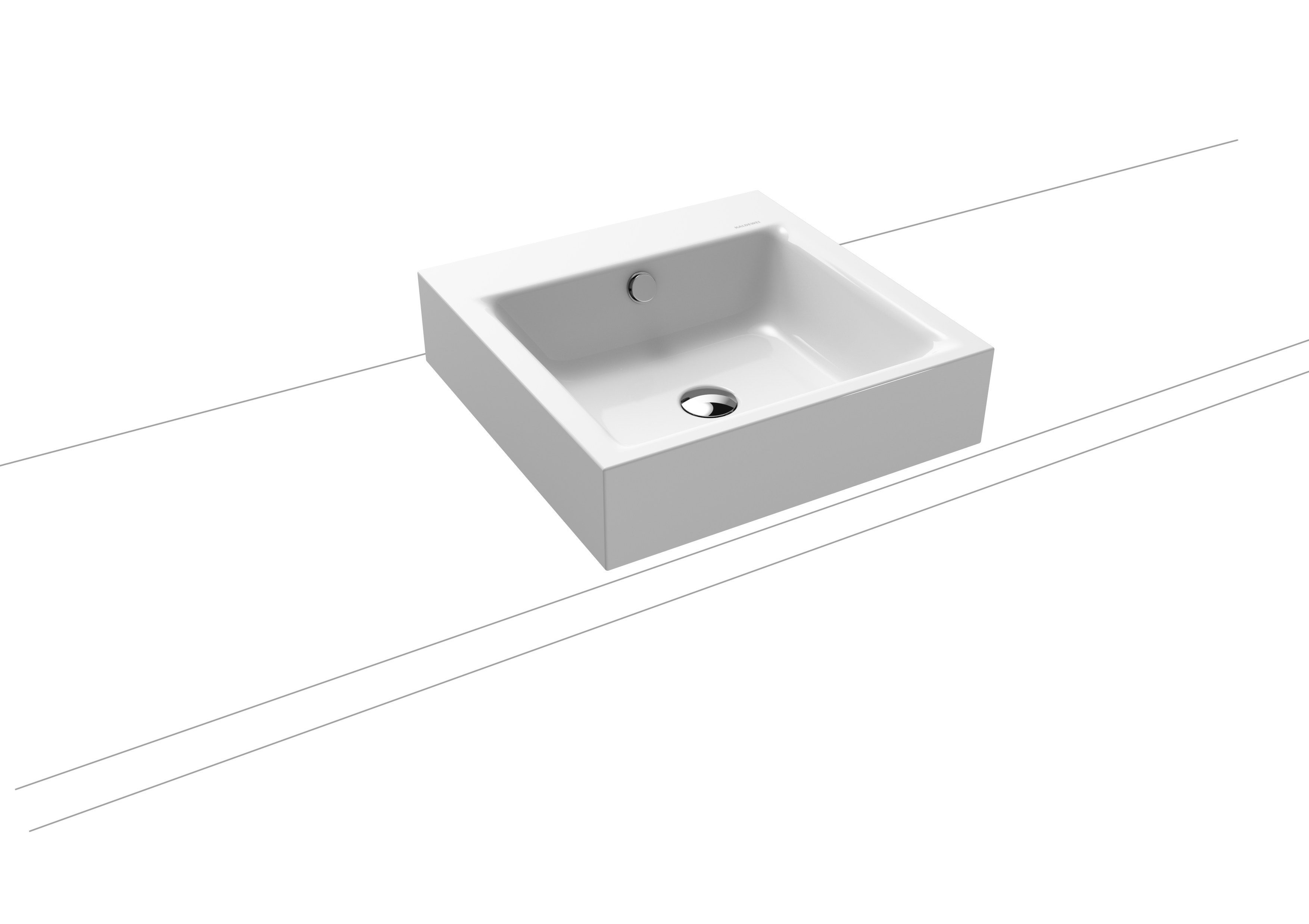 Умывальник KALDEWEI Сталь эмалированная 3168 178 черный 31683060178  - Вид №1
