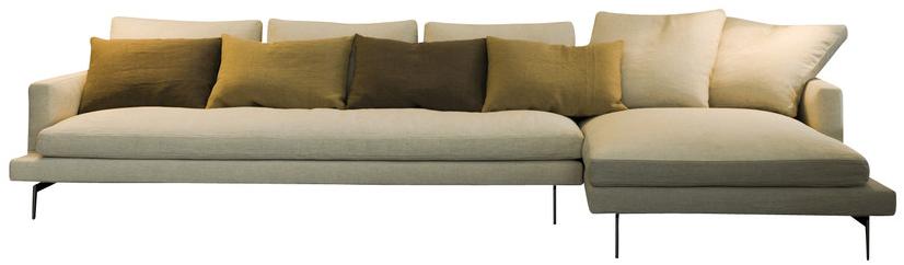 Verzelloni Секционный диван со съемным чехлом из ткани Larsen sun-id-1458754 - Вид №1