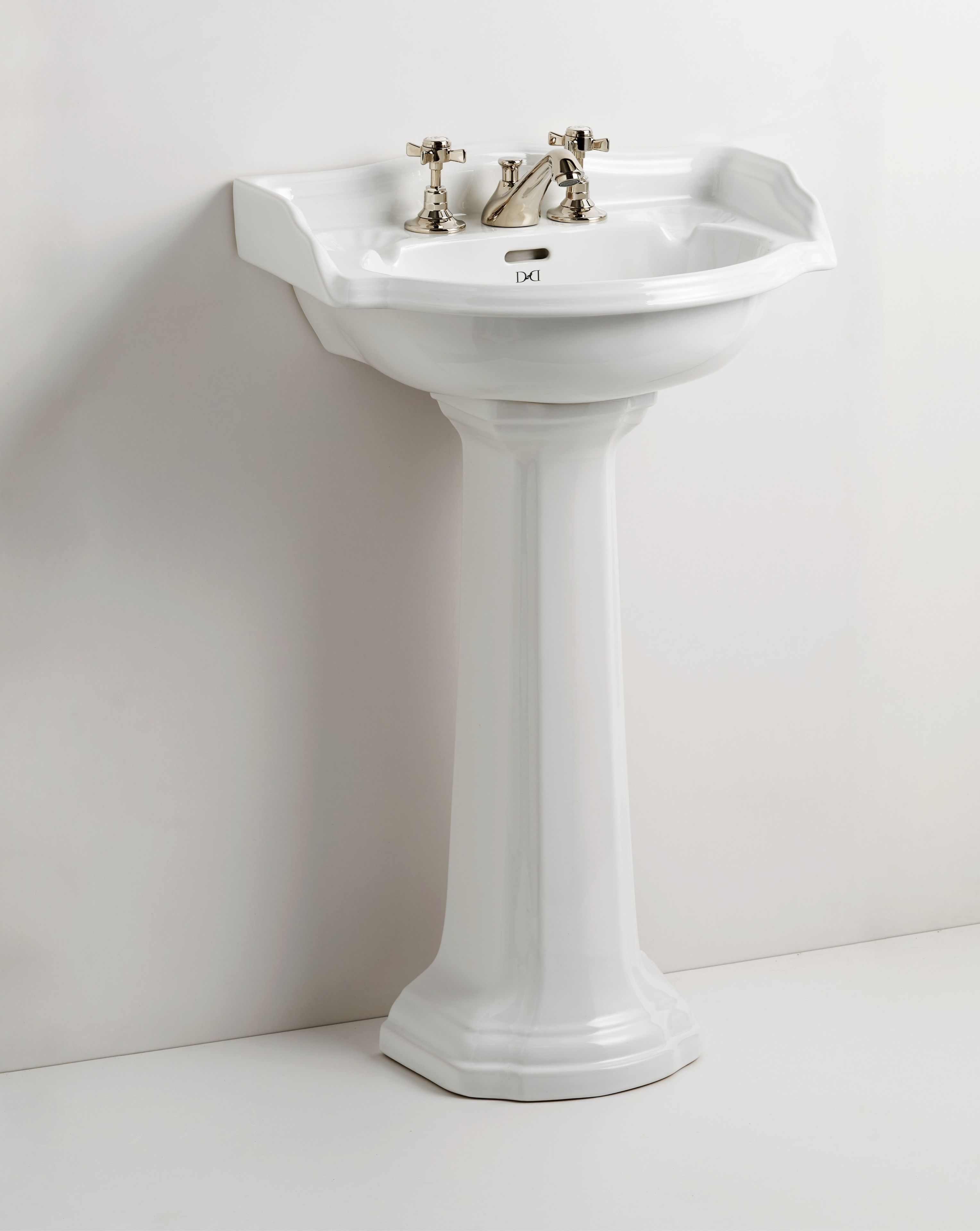 Раковина из керамических материалов на колонне Devon&Devon Оксфорд ARCH-00136740 - Вид №6