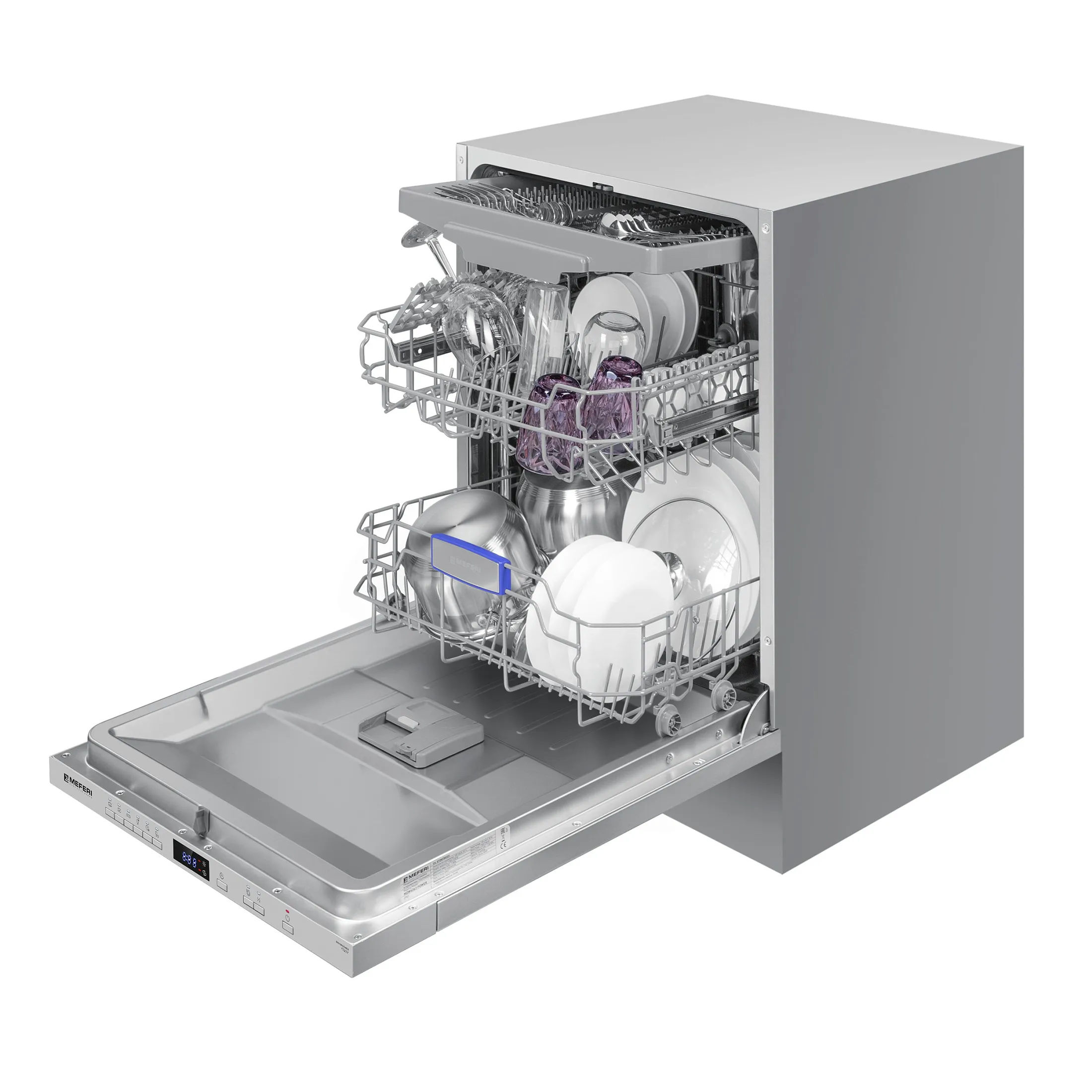 9168837 Встраиваемая посудомоечная машина Meferi MDW6063 POWER STDN-0126710 - Вид №7