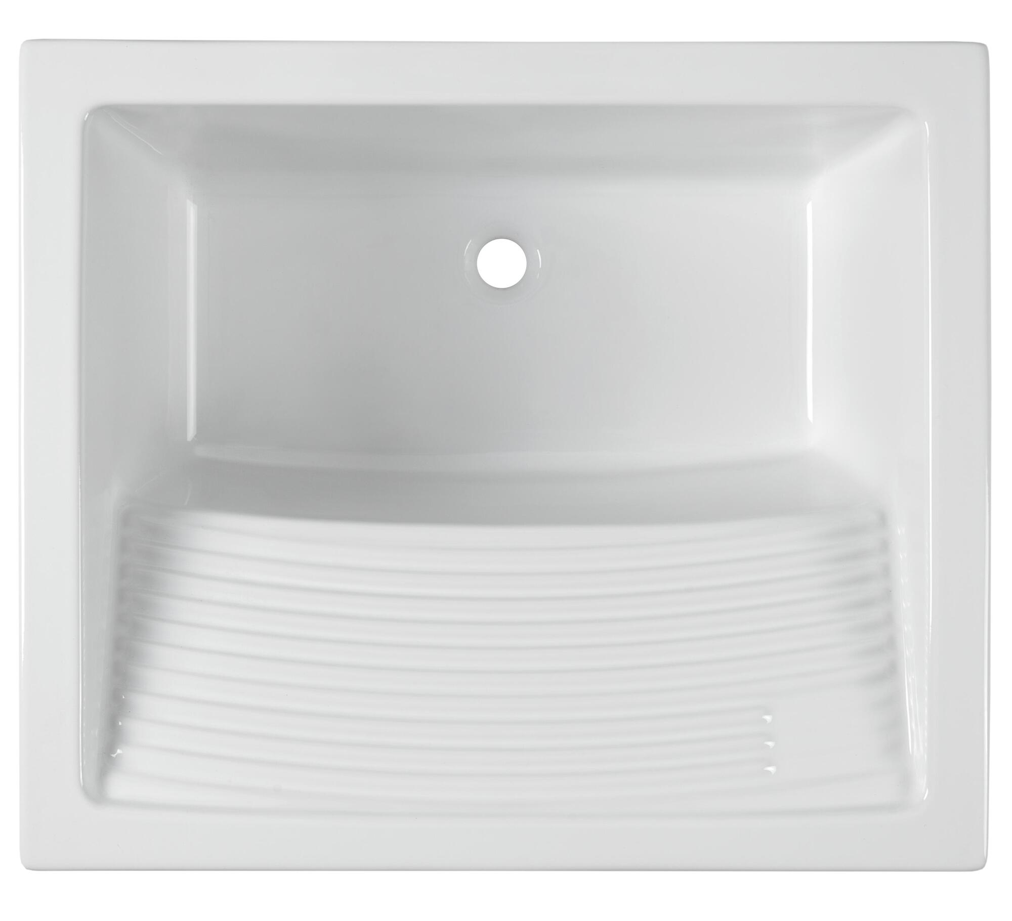 108630004 Подвесная раковина настенная прямоугольная Sanindusa Riba белая - Вид №1