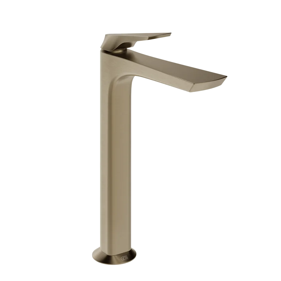 Смеситель для умывальника 72053 149 Gessi Ventaglio МАТОВЫЙ НИКЕЛЬ FINOX 72053149