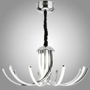 Подвесная светодиодная люстра Eurosvet Irving 90047/10 хром EUROSVET ДИЗАЙНЕРСКИЕ, IRVING 186897 Хром