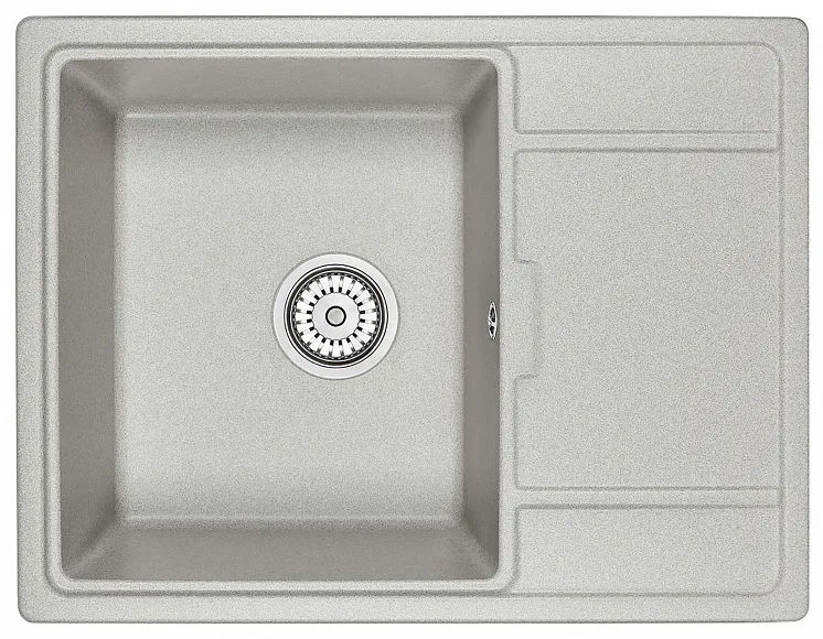 6503, БАЗАЛЬТ, кухонная мойка, кварц GRANULA 6503-ST154 - Вид №1