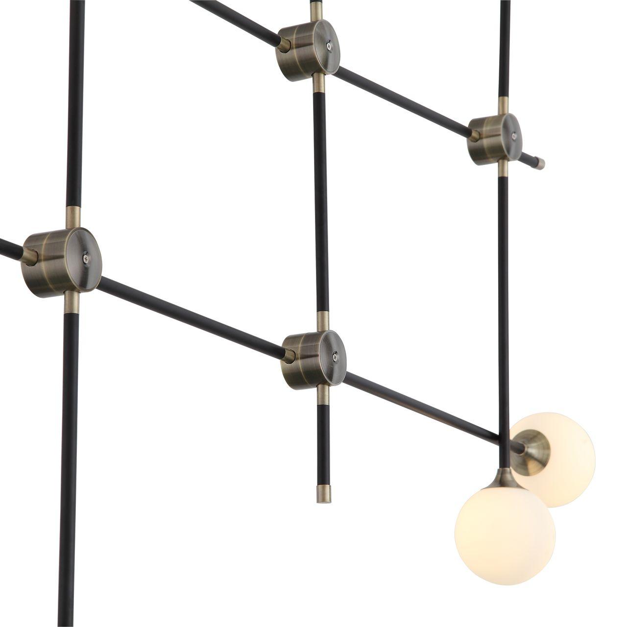 Подвесная люстра ST Luce Bastoncino SL429.403.06 белая ST LUCE ДИЗАЙНЕРСКИЕ, BASTONCINO 222857 Белый  - Вид №3