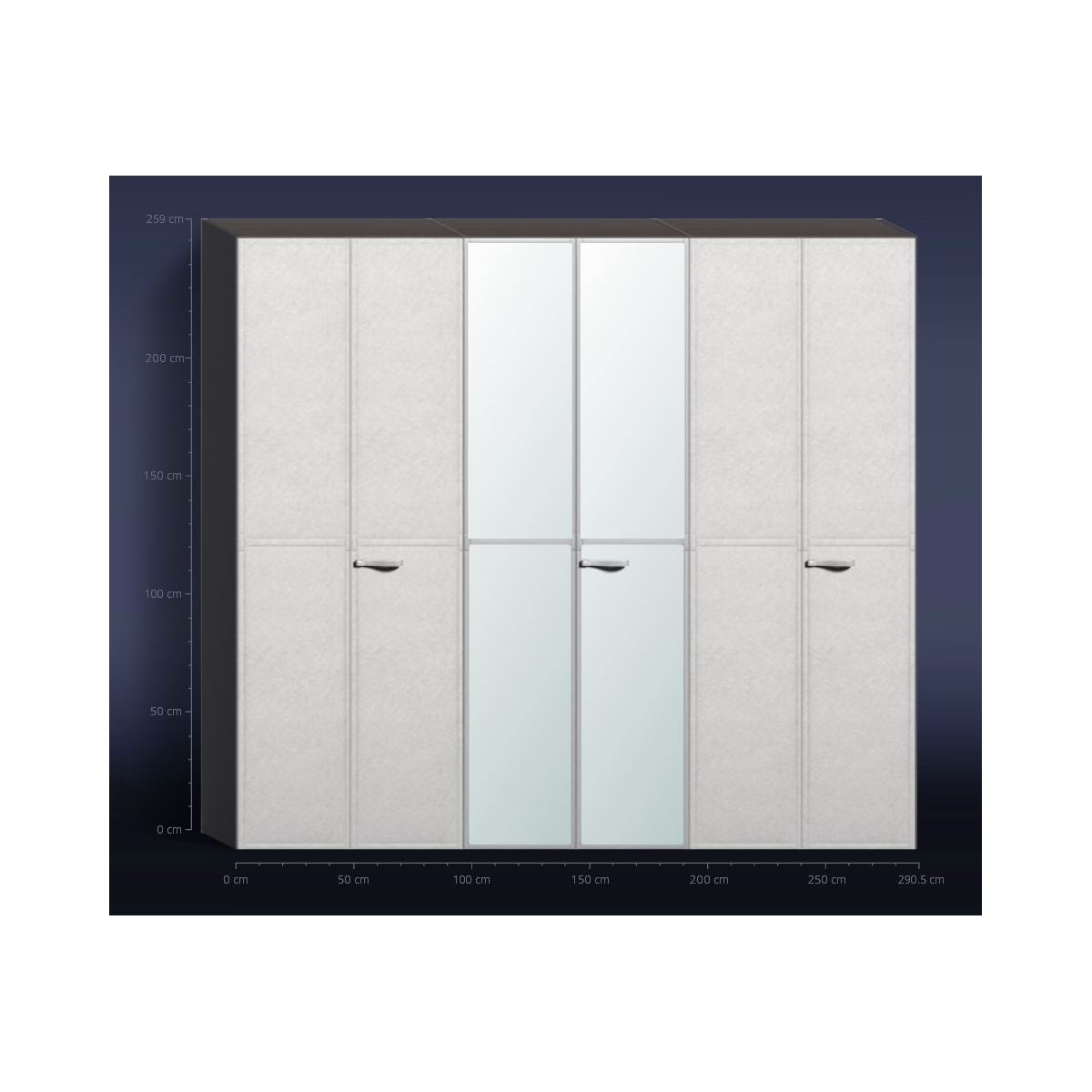 Шкаф / Vogue (Wadrobe A) Flou sun-id-379741 - Вид №3