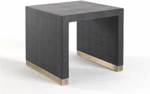 Gianfranco Ferré Home Квадратный кожаный журнальный столик Kay Kay.231.a