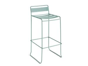 Стальной садовый стул