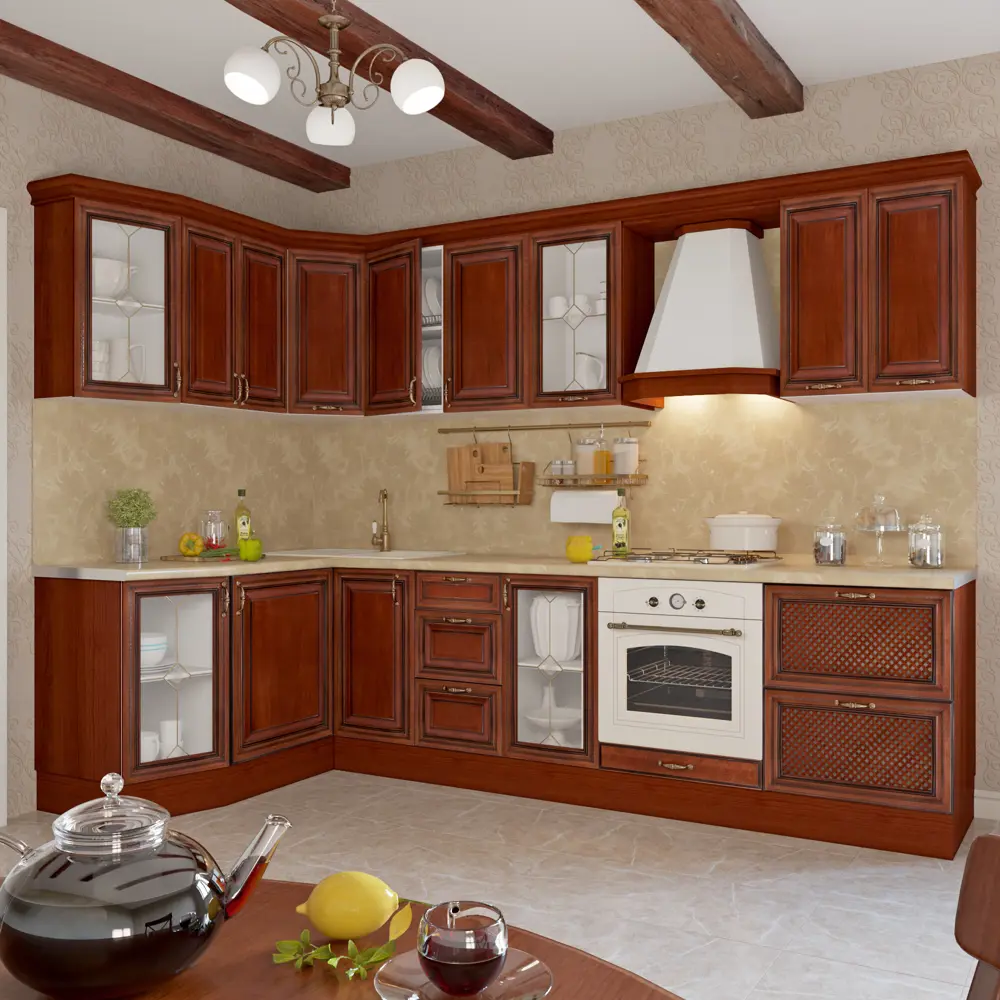 Фальшпанель для навесного шкафа «Прованс» 35х92 см, цвет коричневый DELINIA STLM-2060738 - Вид №2