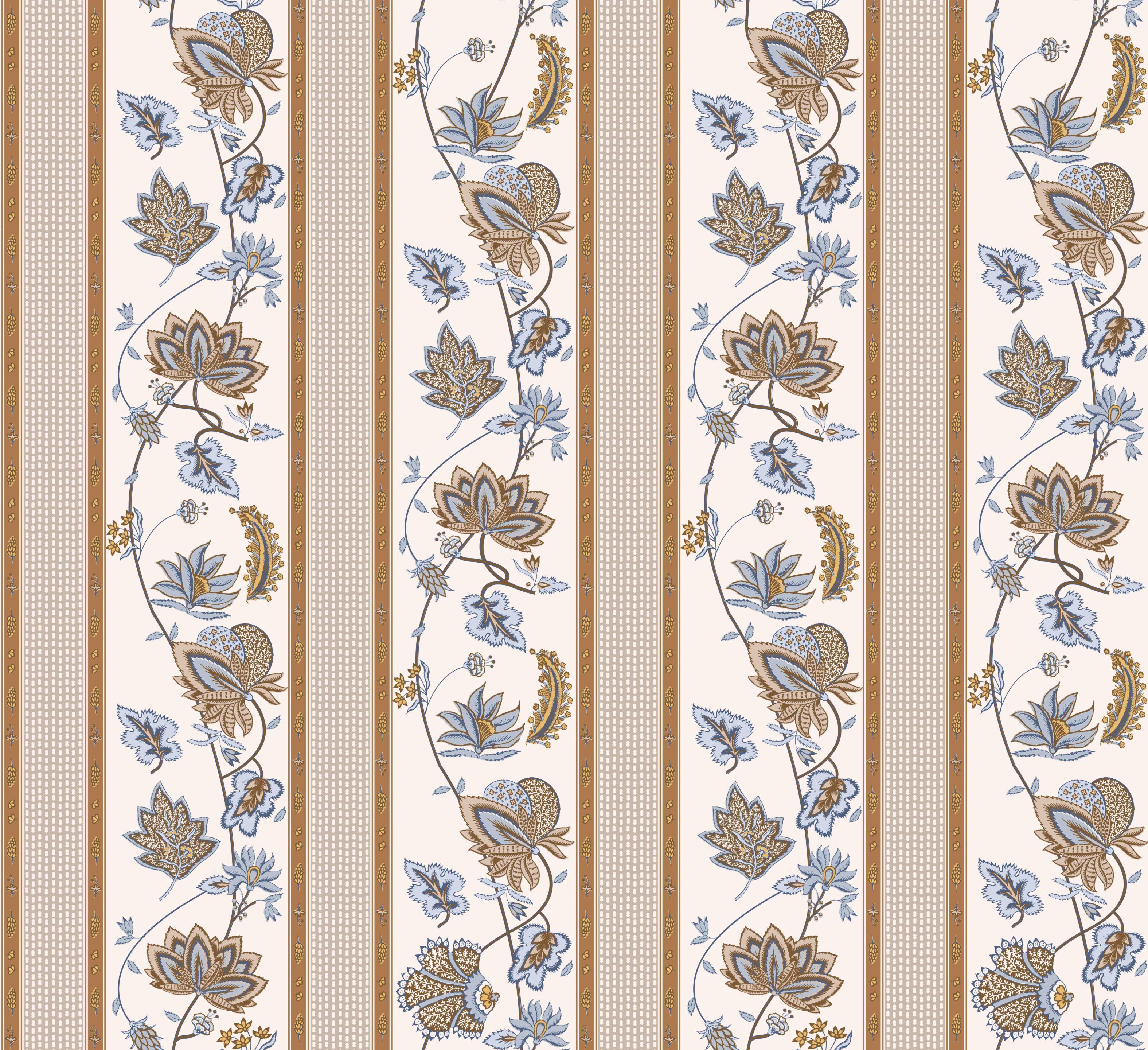 Цветочные узоры нетканые обои LELIEVRE Quenin-Belle Époque ARCH-00044249 - Вид №13