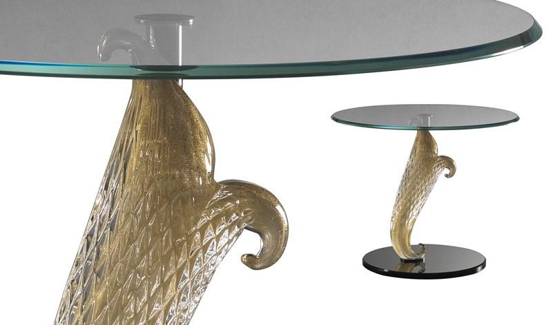 Reflex Круглый стеклянный журнальный столик Casanova sun-id-1354848 - Вид №3