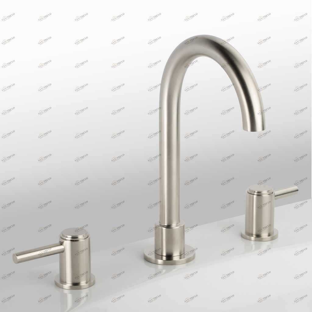 C33-1301 C33-1301 Смеситель для раковины на 3 отверстия ЗВЕЗДА С РЫЧАГАМИ Cristal & Bronze STAR À MANETTES 