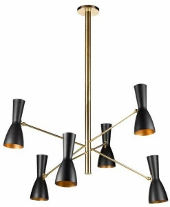 Il Bronzetto Регулируемая люстра из латуни Wormhole Wor09