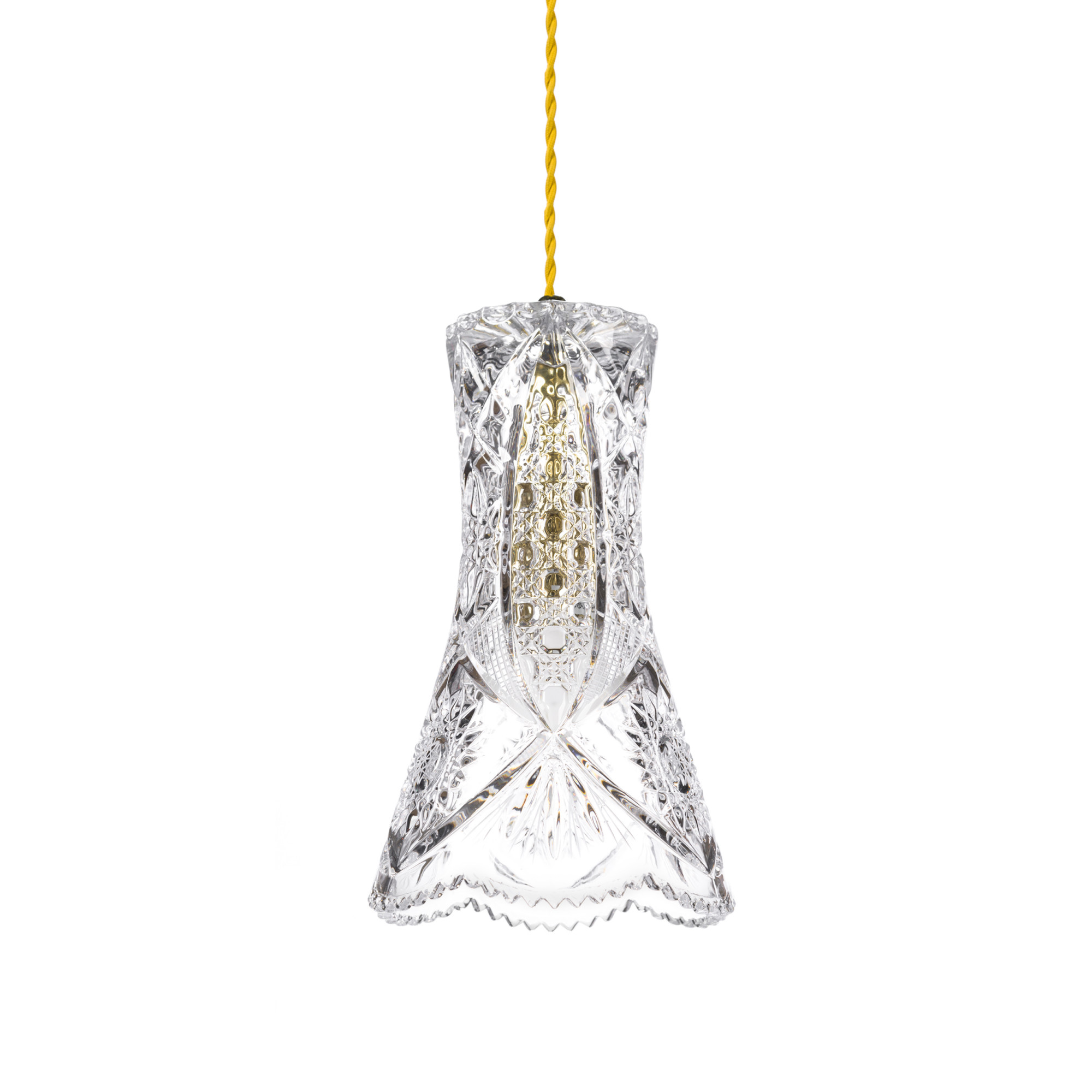 2465630465786 Подвесной светильник Flower Vase ELECTRORETRO Crystal