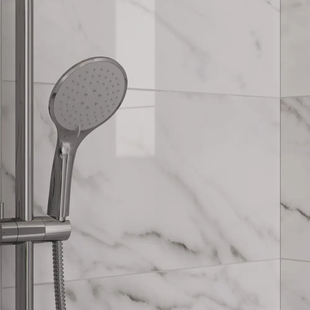 Плитка настенная KREAFORTA Cascada 29.8x59.8 см 1.425 м² глянцевая цвет белый STLM-2209723