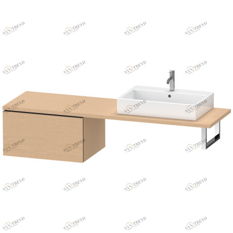 LC585401212 Шкафчик для консоли L-Cube #LC5854 720 x 547 мм Дуб брашированный, натуральный шпон Duravit