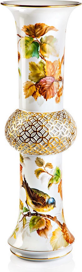 96557 Herend Ваза 51см "Осенний лес" Фарфор 