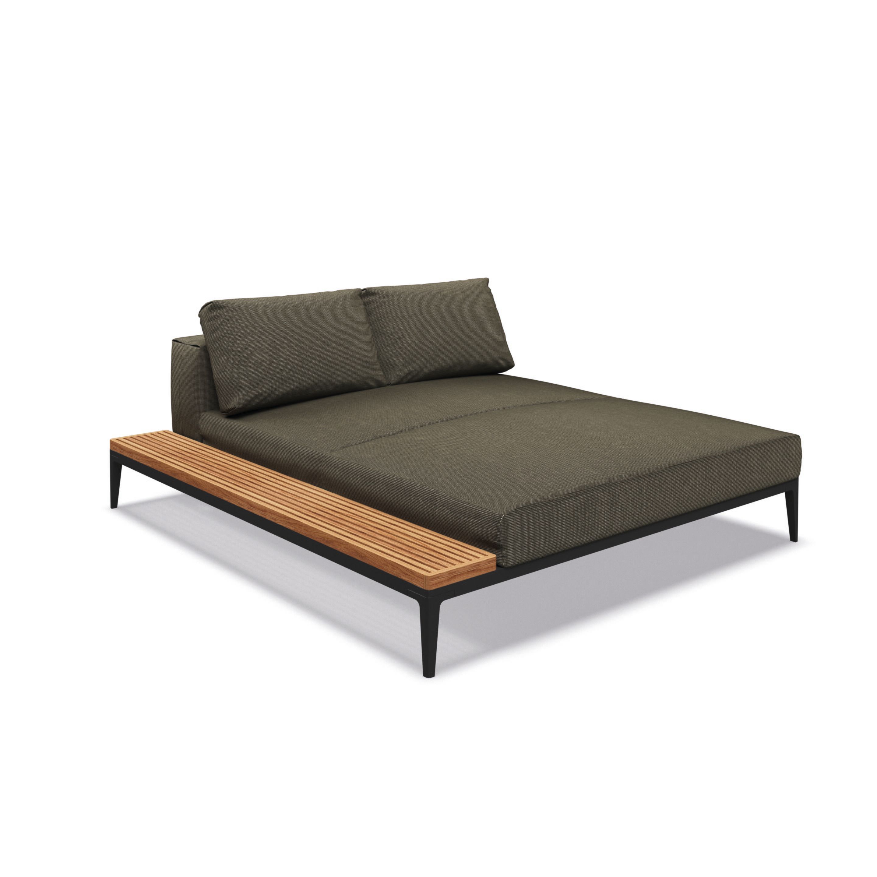 Тканевый угловой модульный садовый диван Gloster сетка ARCH-00114712 - Вид №31