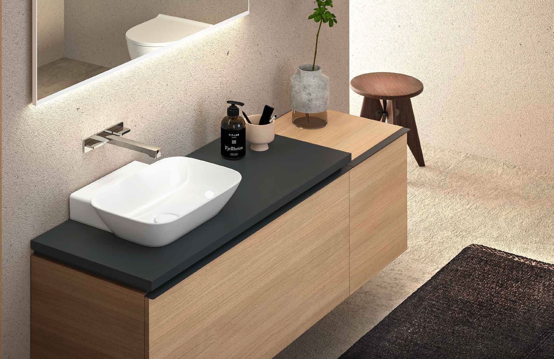 Керамическая раковина с одной столешницей Geberit One ARCH-00052974 - Вид №1