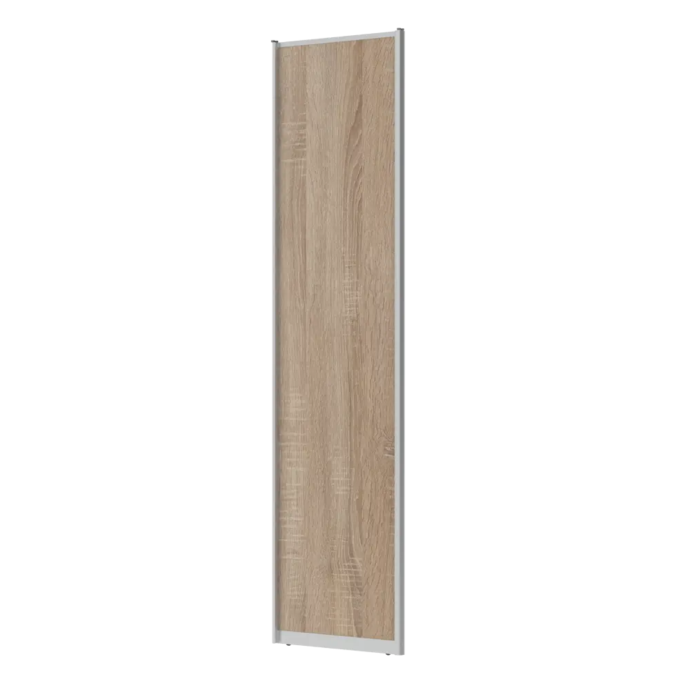 Дверь-купе KONSENSA 255.5x70.4 см МДФ цвет дуб сонома профиль матовое серебро STLM-2105026 - Вид №2