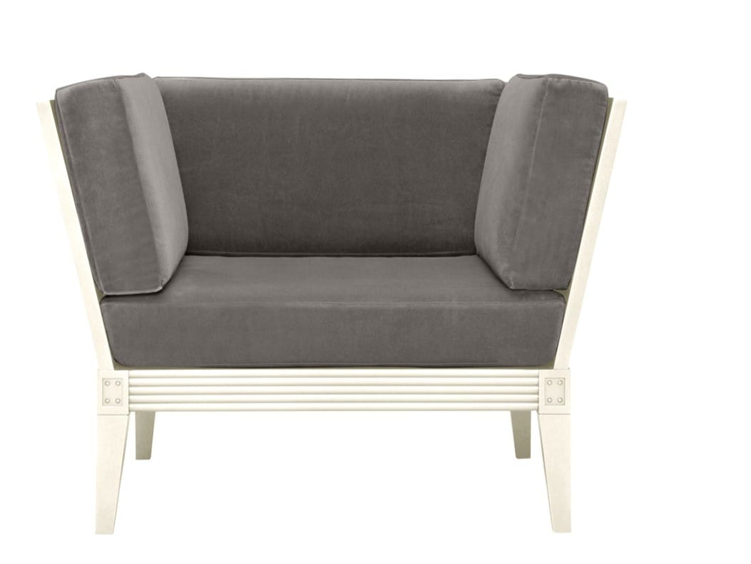 Алюминиевое клубное кресло с подлокотниками JANUS et Cie Quadratl ARCH-00135143 - Вид №1