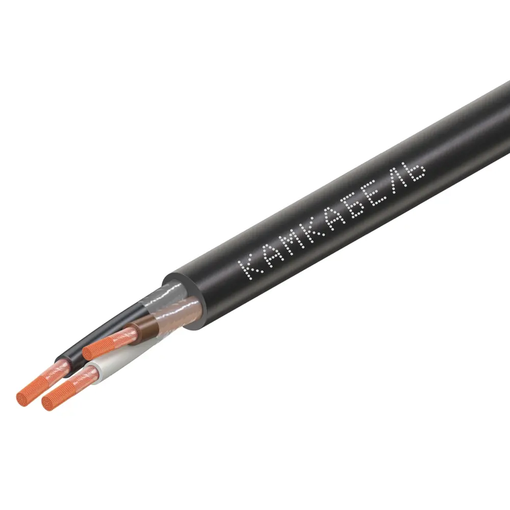 Электрический кабель Камкабель КГТП 3x1.5 100 м на отрез STLM-2194317